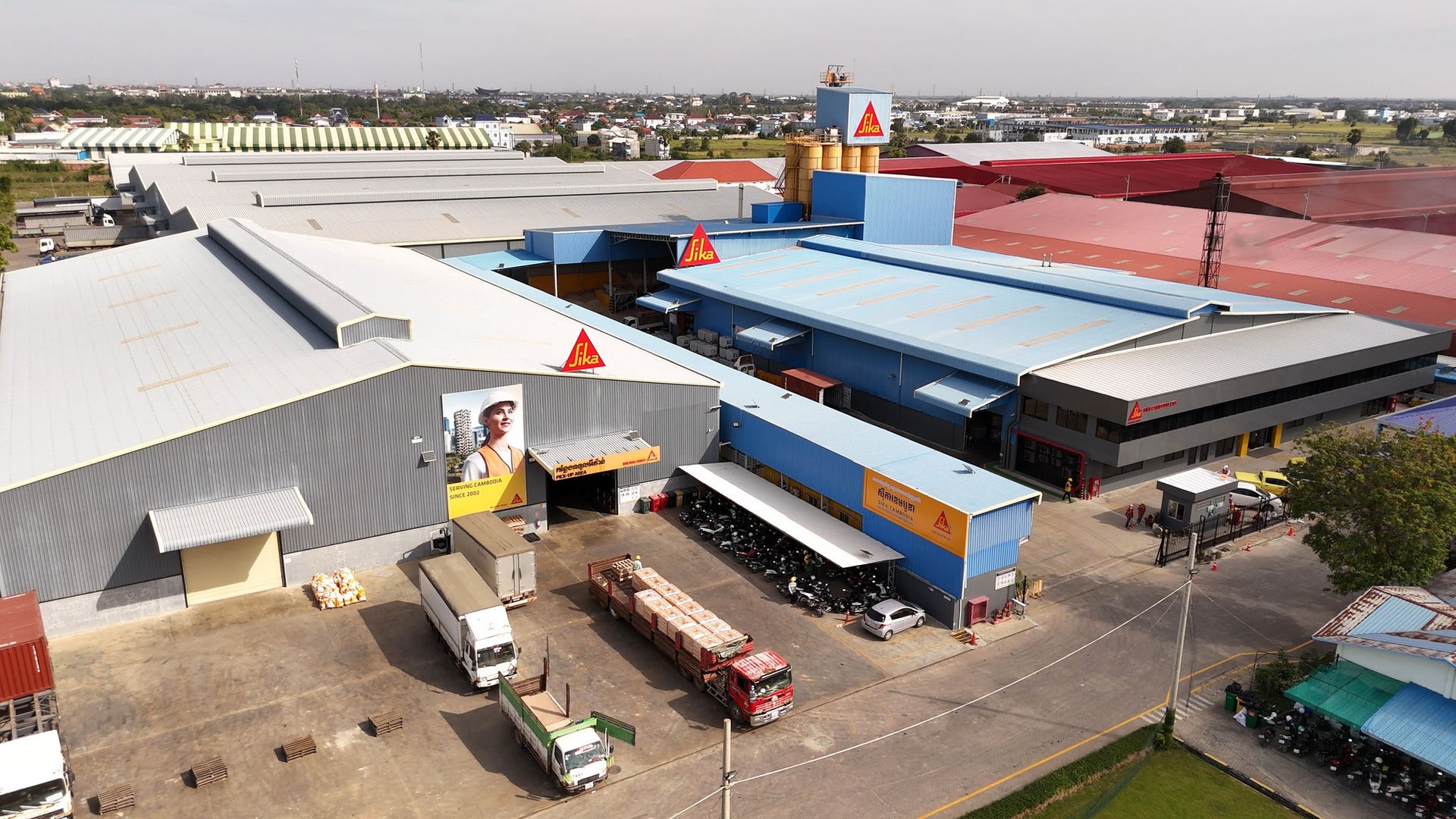 Sika (Cambodia) Ltd. – Head Office, Factory & Warehouse