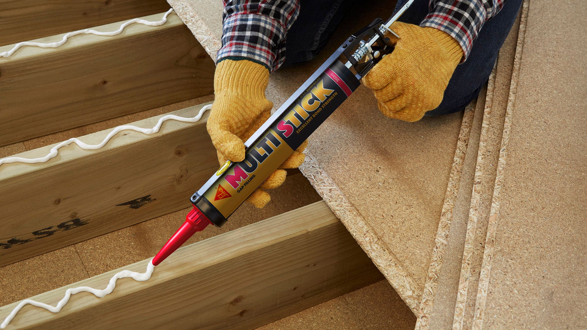 Person applying Multi Stick