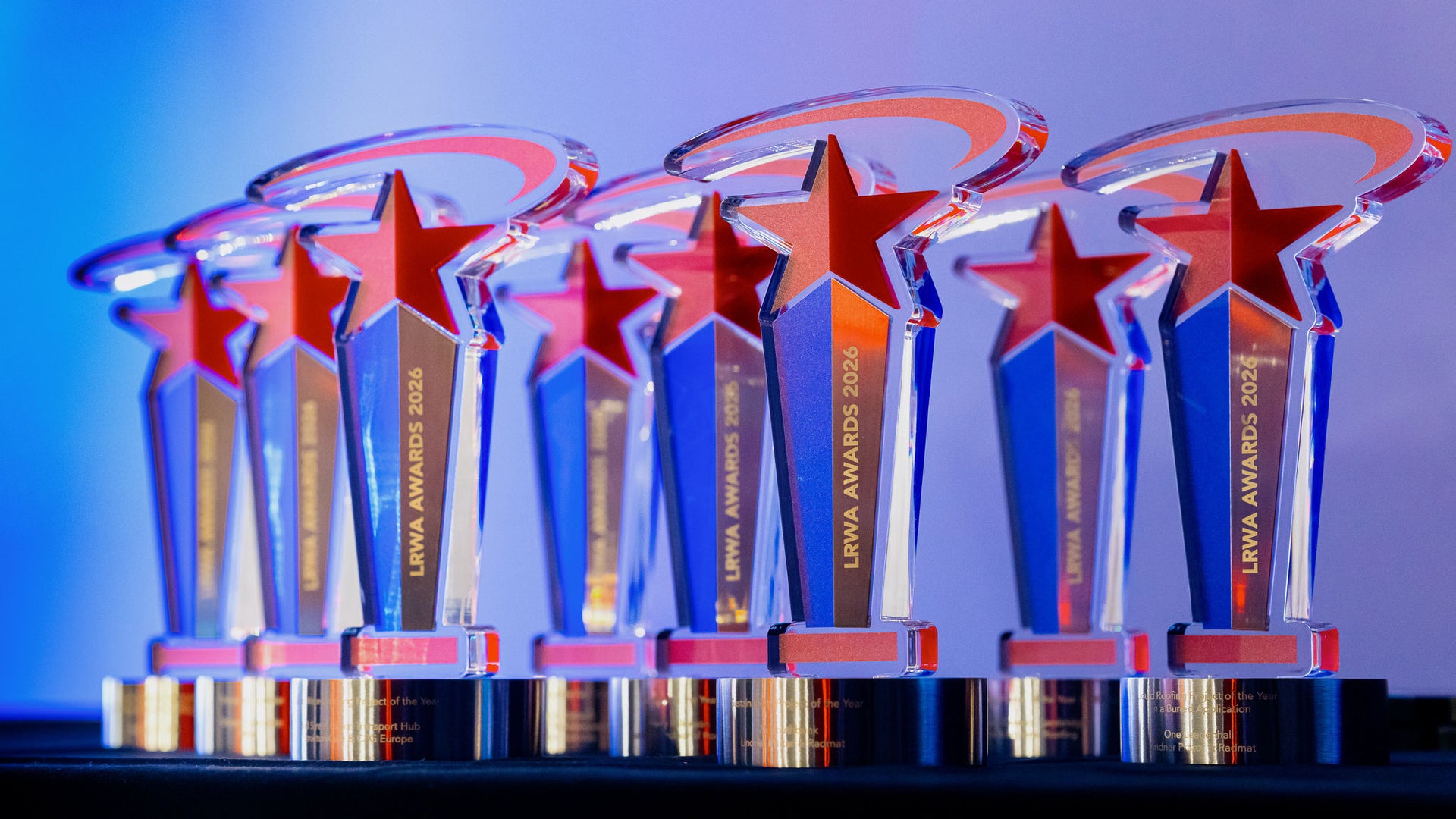 Row of LRWA Awards 2026