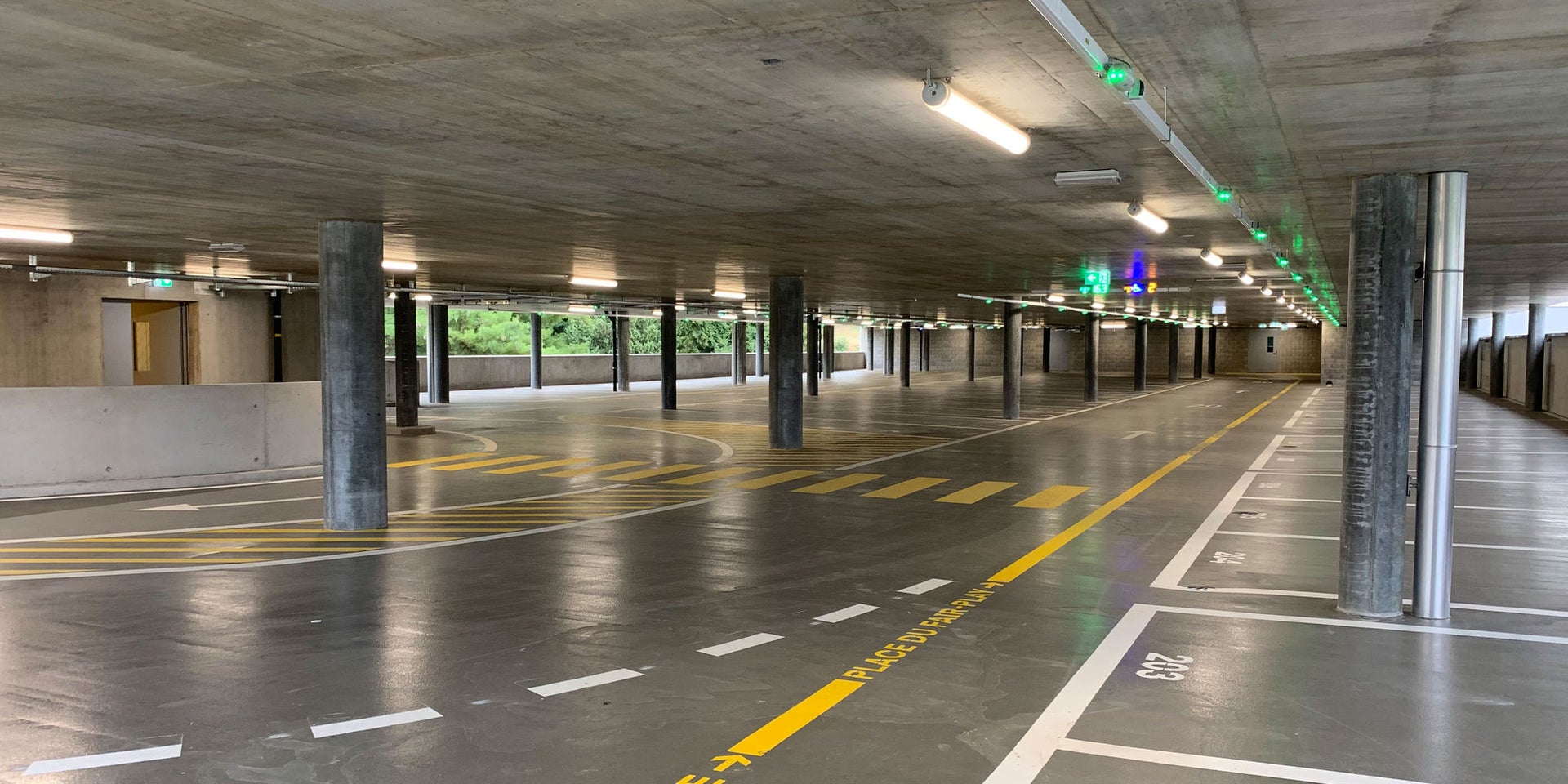 Parking patinoire Fribourg