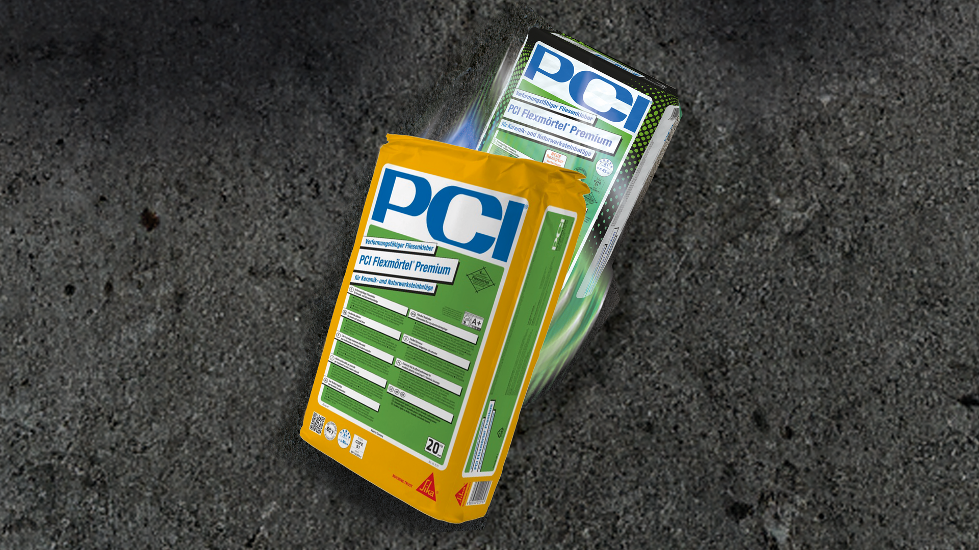 PCI emballage i dual branding med Sika
