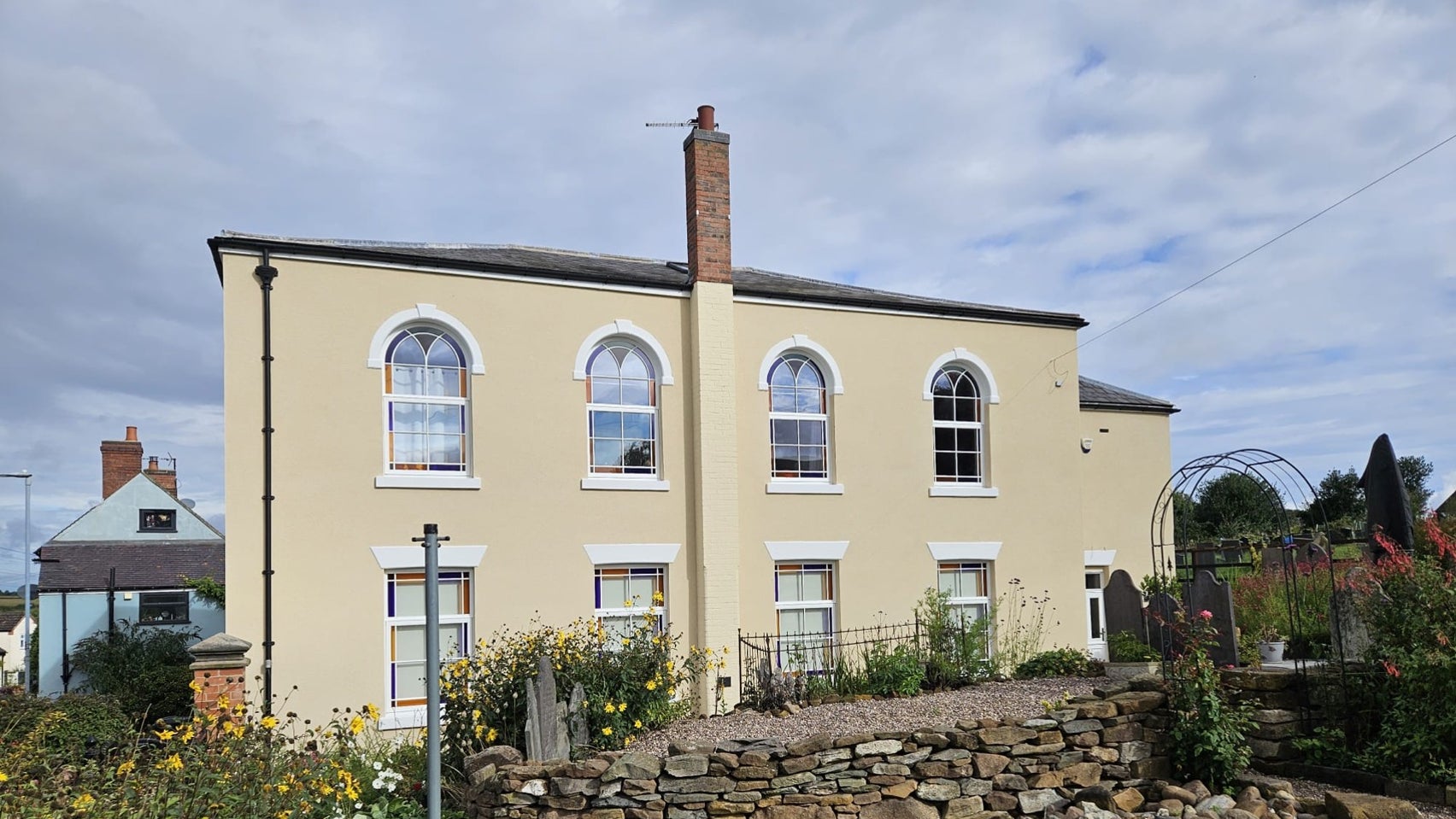 Rendered Building in Leicestershire