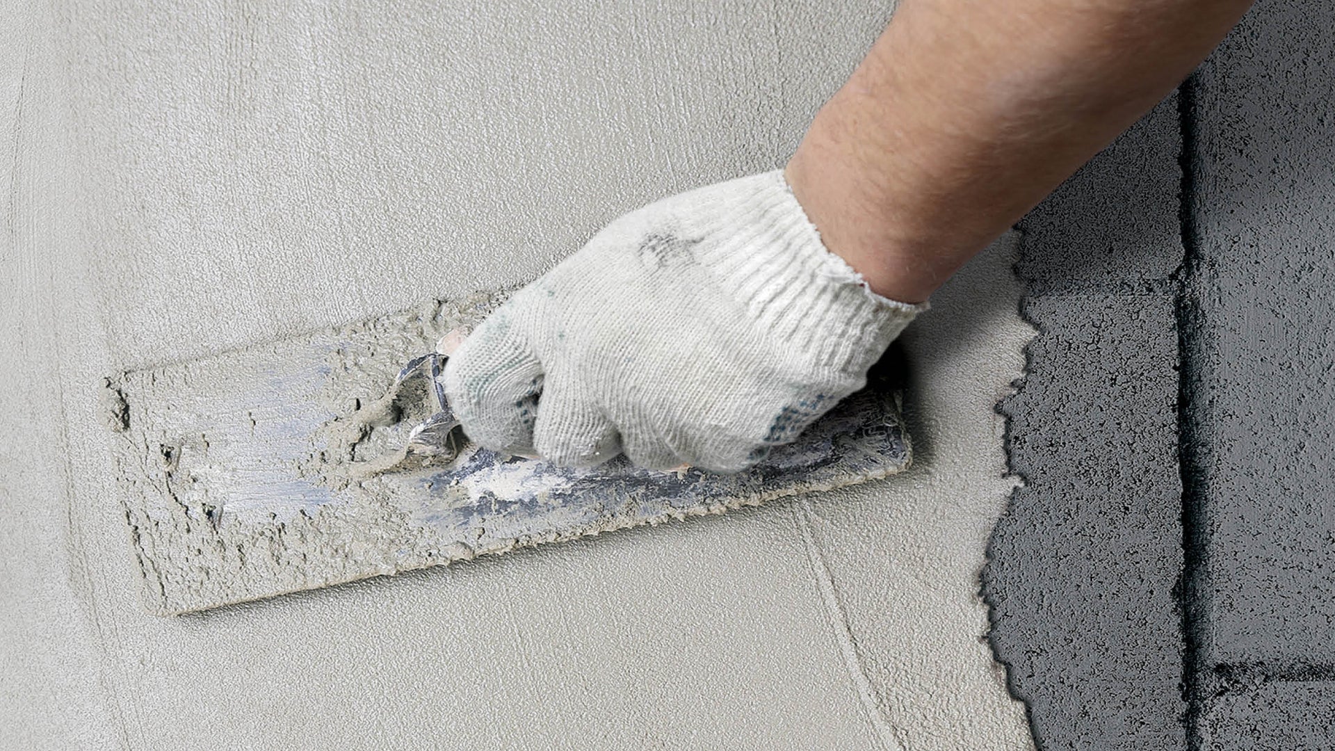 Mineral Render on Wall