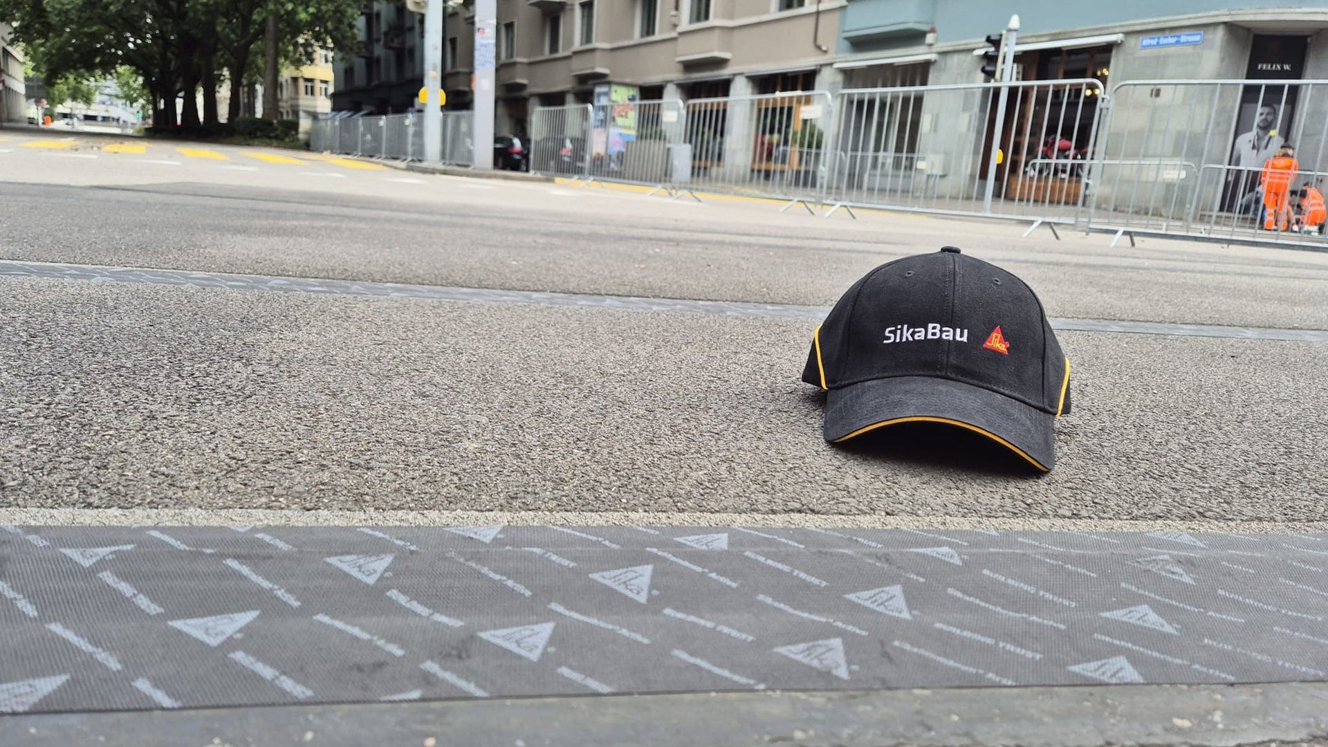 Tramschienen Abdeckung Zürich City Triathlon (ZC3)