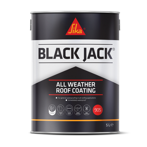 Sika® Black Jack®-905 All Weather Roof Coating