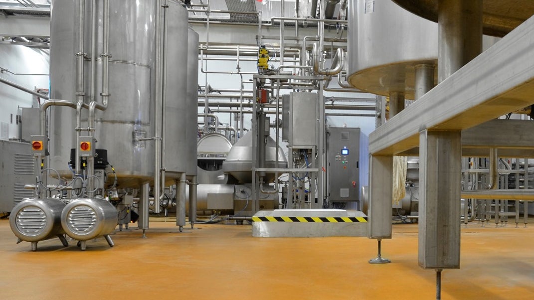 Tomlinsons Dairy Sika Ucrete Flooring