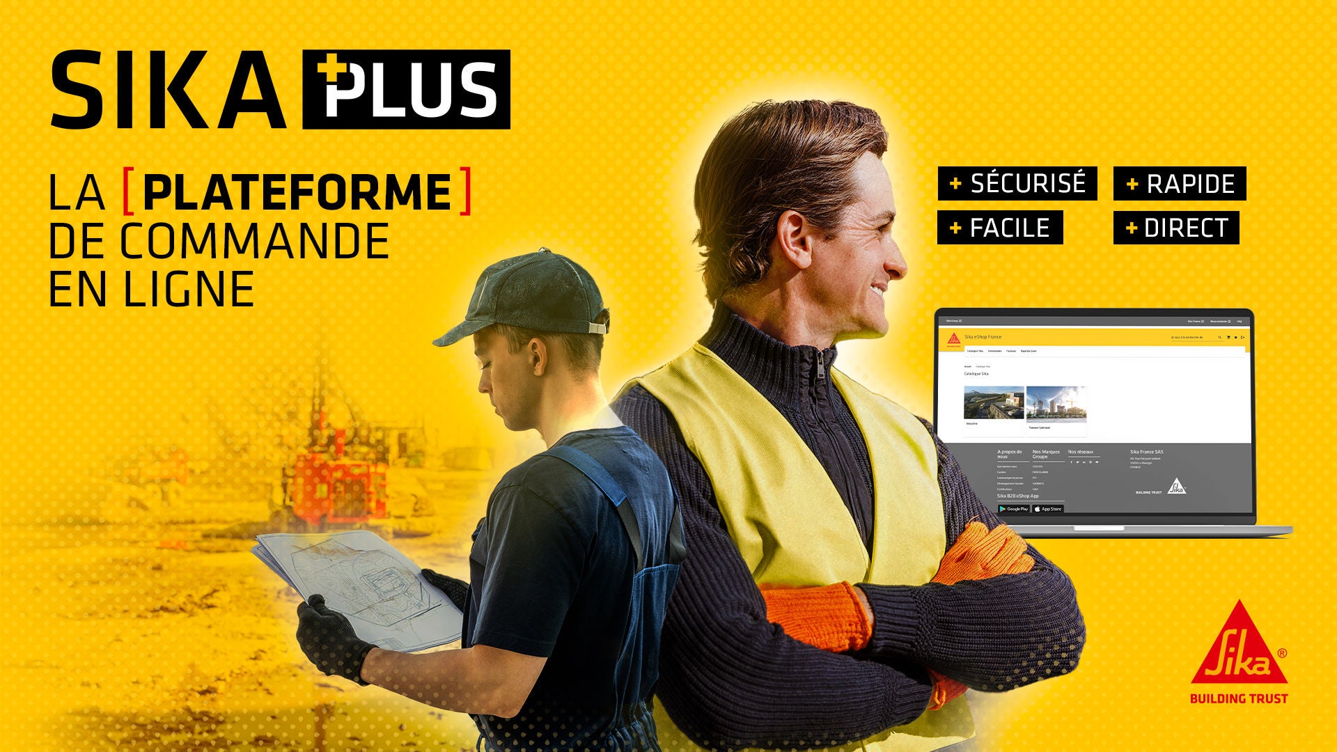 SIKA Plus online ordering platform promotion