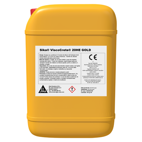 Sika® ViscoCrete®-20 HE GOLD