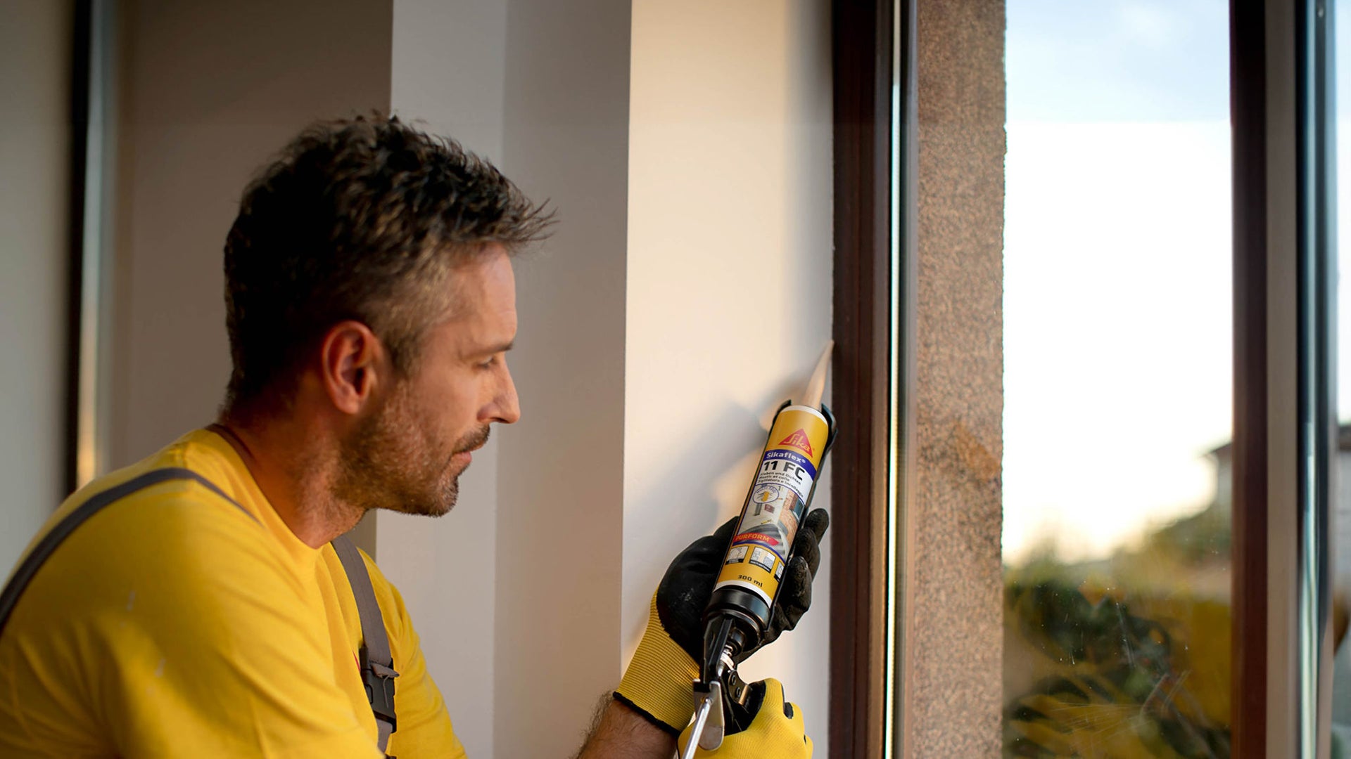 Applicazione Sikaflex-11 FC Purform