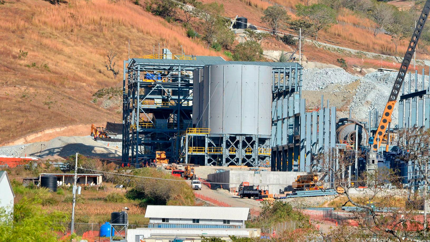 San Rafael Mining Unit construction site