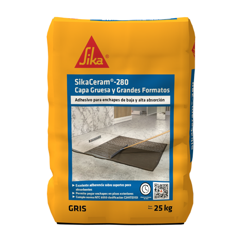 SikaCeram®-280 Capa Gruesa y Grandes Formatos